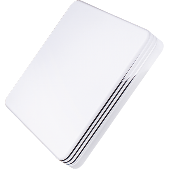 Светильник LED RINGLIV 38S 38Вт, 3800 Лм, 4500К, 230x230мм, білий, ULLATUS