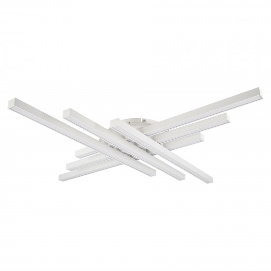 Люстра LED Rainart-6-1 WH 130Вт, 3000-6000К, 300-10400 Лм, пульт ДУ 950×950мм білий, NEW ARTIER