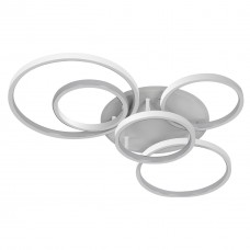 Люстра LED Rondart-90Вт WH, 3000-6000К, 300-7200 Лм, пульт ДУ, 800х520х120мм, біл. NEW ARTIER