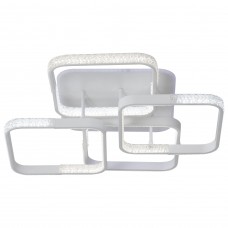 Люстра LED SCHWARTS-RGB-120Вт WH, 3000-6000К, 300-9600 Лм, пульт ДУ, 630х630х120мм, білий, метал, V-WATT