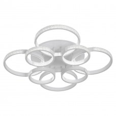 Люстра LED SCHWARTS-RGB-164Вт WH, 3000-6000К, 300-13120 Лм, пульт ДУ, 800х800мм, білий, метал, V-WATT