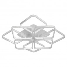 Люстра LED SCHWARTS-RGB-190Вт WH 3000-6000К, 300-15200 Лм, пульт ДУ, 730х730мм, білий, метал, V-WATT