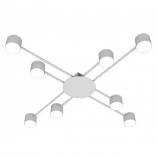 Светильник STARK LAMP-GX53-8 WH, 8xGX53, 1050x1050x80мм, белый, HOPFEN
