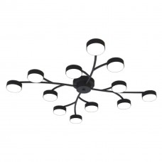 Светильник STARK SKOG-GX-12 BK, 12xGX53, 830x85мм, черный, HOPFEN