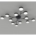 Светильник STARK SKOG-GX-12 BK, 12xGX53, 830x85мм, черный, HOPFEN
