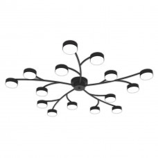 Светильник STARK SKOG-GX-15 BK, 15xGX53, 1020x85мм, черный, HOPFEN