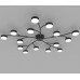 Светильник STARK SKOG-GX-15 BK, 15xGX53, 1020x85мм, черный, HOPFEN