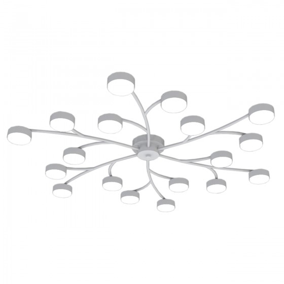 Світильник STARK SKOG-GX-18 WH, 18xGX53, 1020x85мм, білий, HOPFEN