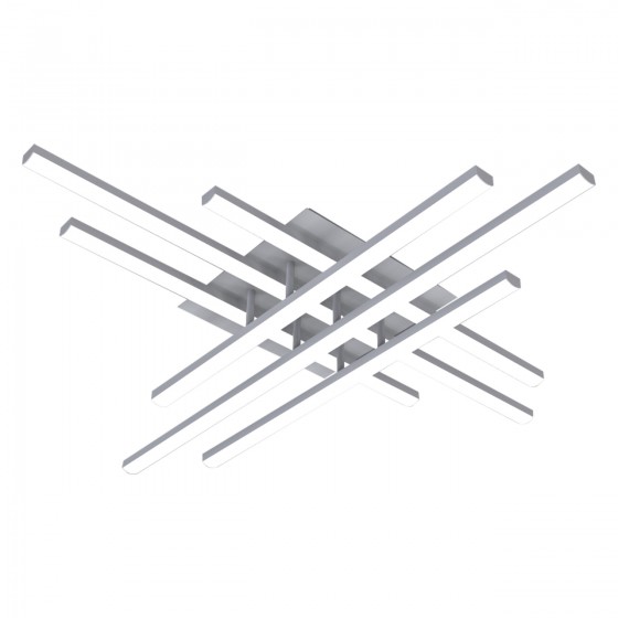 Світильник LED STERK 6М-80W WH, 2700-6500К, 300-6800Лм, голосове керування+ПДК, 655x655мм, HOPFEN