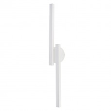 Світильник настінний Led STERK-2 WH 15Вт, 1200 Лм, 3000-4000-6000К, 600×120мм,білий, метал, HOPFEN