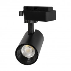 Світильник трековий LED TURN 10 BK, 220В, 10Вт, 4500K, 800Лм, 49x100мм, чорний, V-Watt