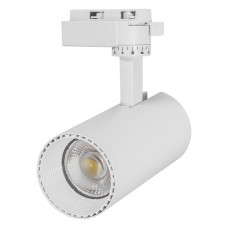 Світильник трековий LED TURN 30 D65 WH, 220В, 30Вт, 4500K, 2400Лм, 65x145мм, білий, V-Watt
